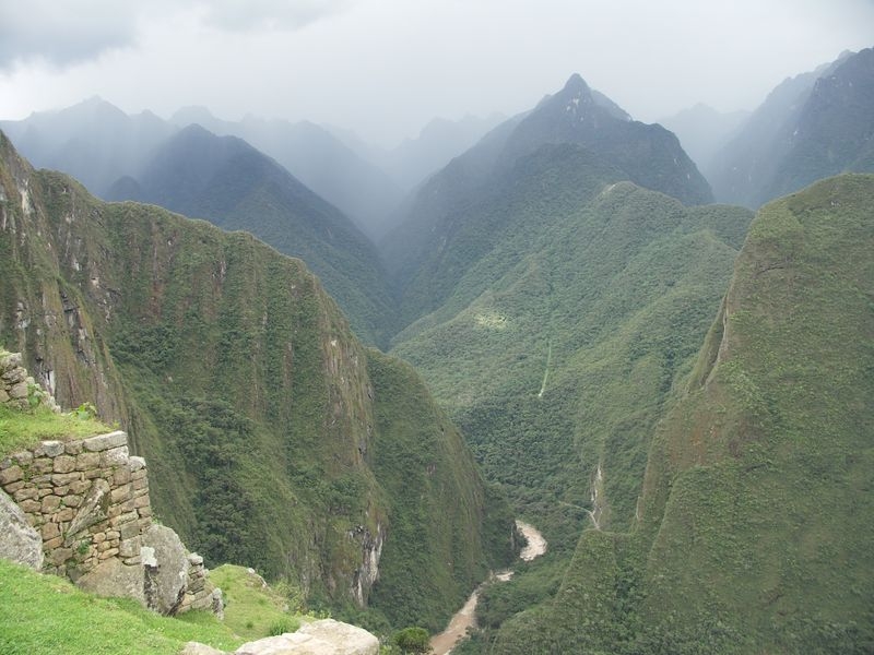 Machu Picchu  - die grandiose Umgebung