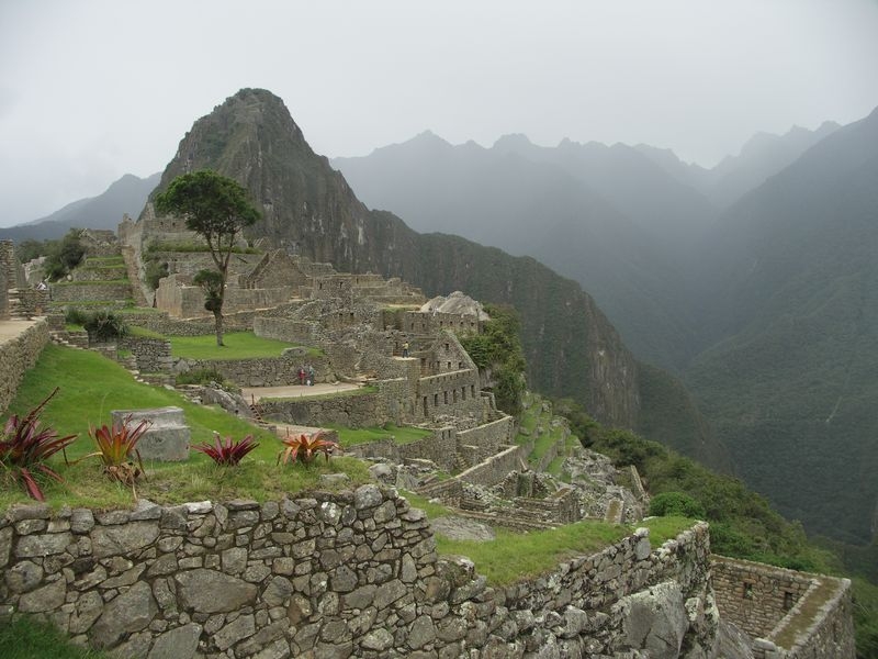 Machu Picchu, der Regen kommt...