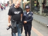 Die Polizeipräsenz in Quito ist hoch. Aber wer beschützt hier wen?