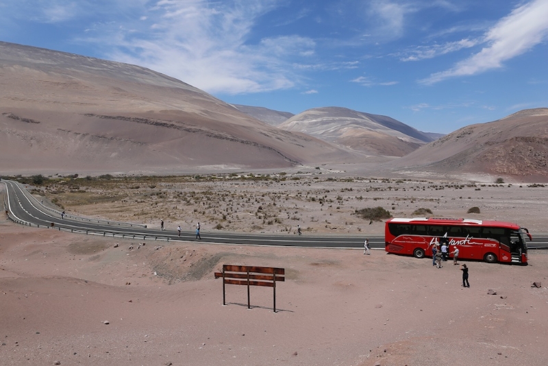 Auf dem Weg von Arica nach Iquique