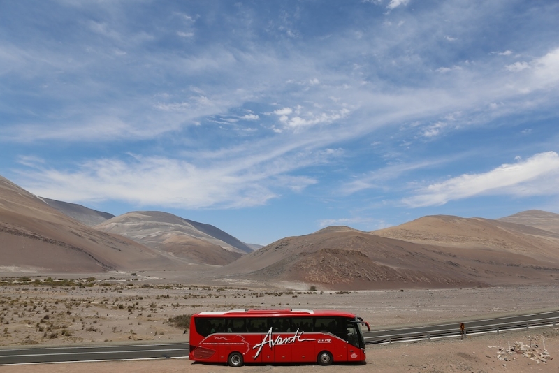 Auf dem Weg von Arica nach Iquique